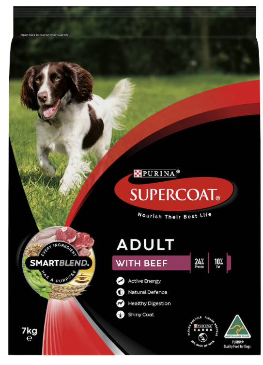 Supercoat Small Breed Chicken Dry Dog Food 2.8kg